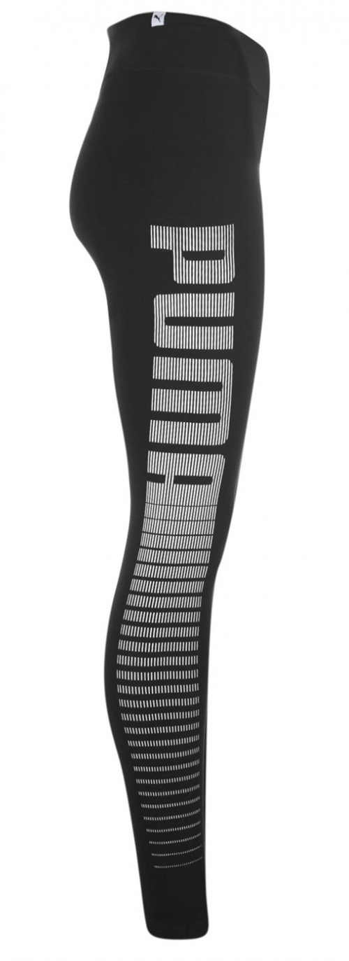 Fekete-fehér női fitness leggings Puma