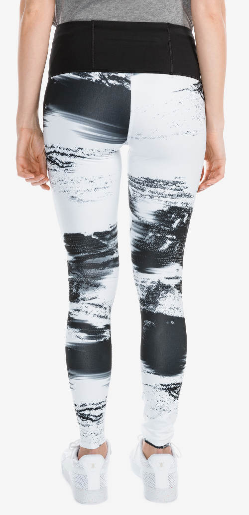 Fekete-fehér sport leggings Puma