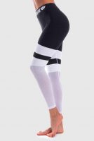 Kompressziós sport leggings fekete és fehér színben