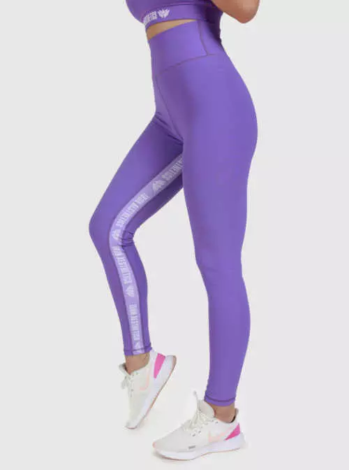 Hosszú női lila leggings