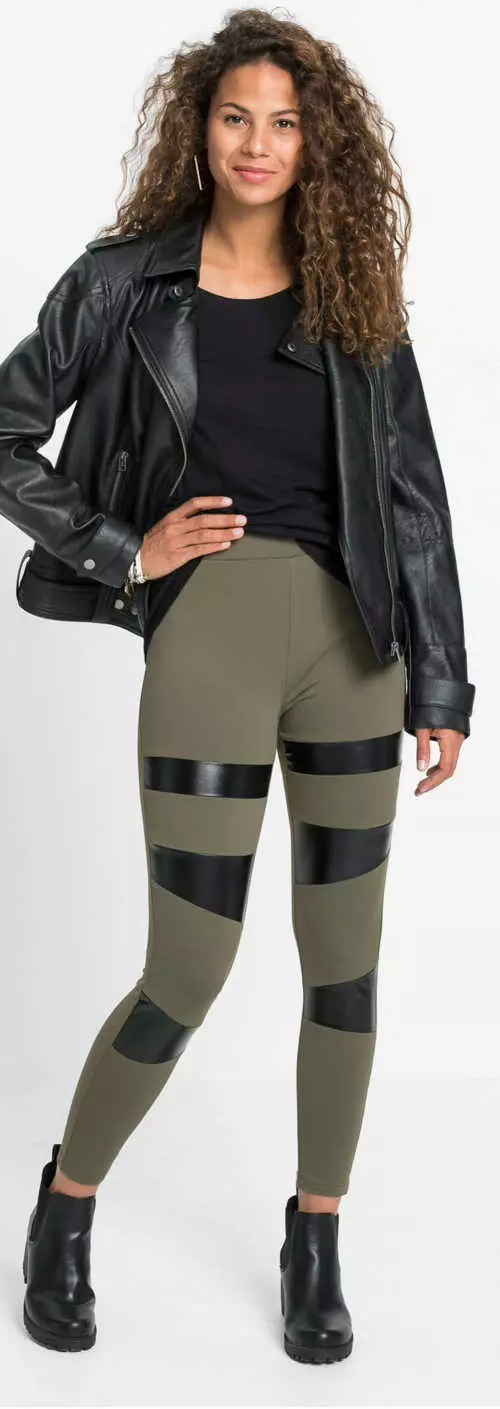 Modern téli női termikus leggings