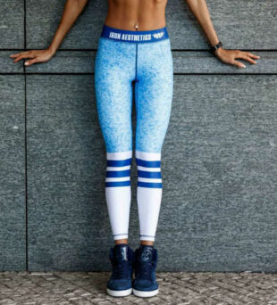 Női funkcionális leggings STRIPES – IRON AESTHETICS