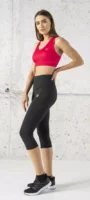 Stílusos női fitness leggings kényelmes 3/4 hosszúságban
