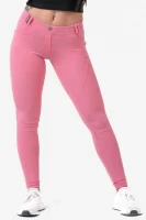 Rózsaszín női leggings Nebbia zsebekkel