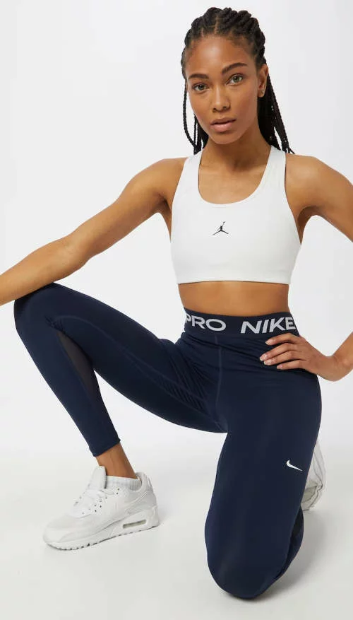 Kék női edző leggings Nike pro