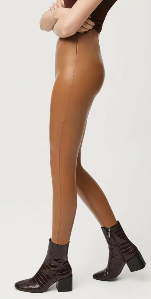 Bőr női téli leggings eladó