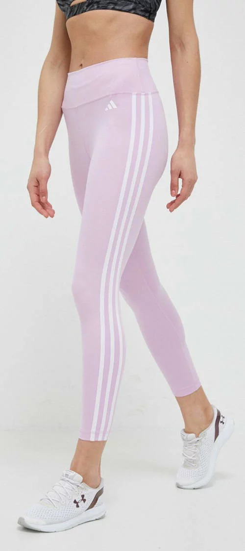 Rózsaszín sport leggings edzéshez Adidas