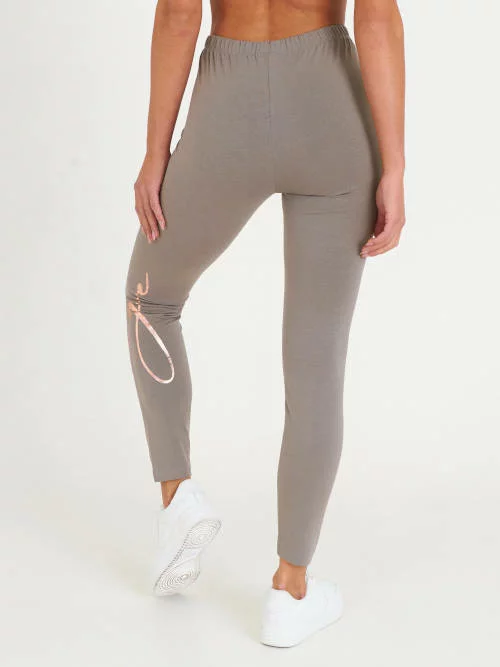 Pamutból készült hosszú leggings