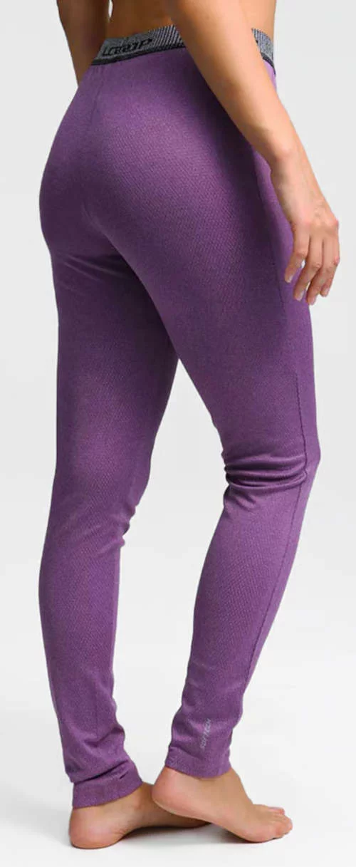 Női lila szigetelt leggings a hegyekbe