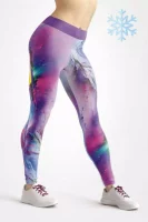 Női minőségi sportos mintás termál leggings Utopy