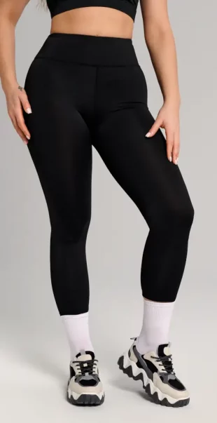 Olcsó fekete sport leggings plus size