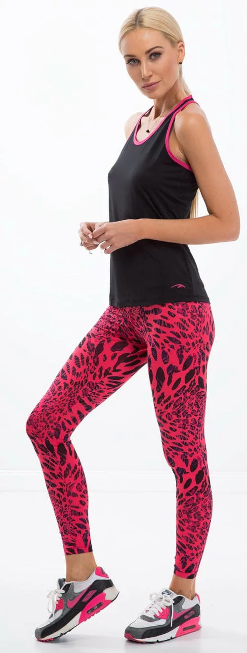 Piros női futó leggings eladó